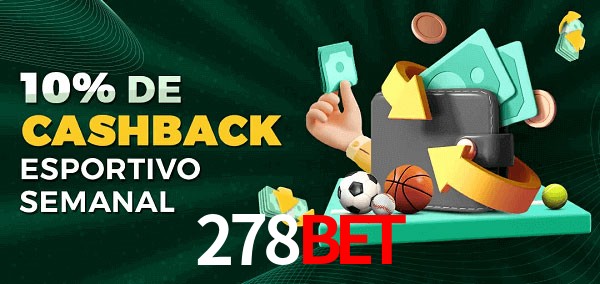 10% de bônus de cashback na 278bet